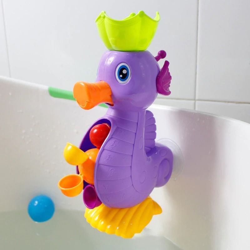 Hračky Do Koupele Pro Miminko Seahorse Waterwheel