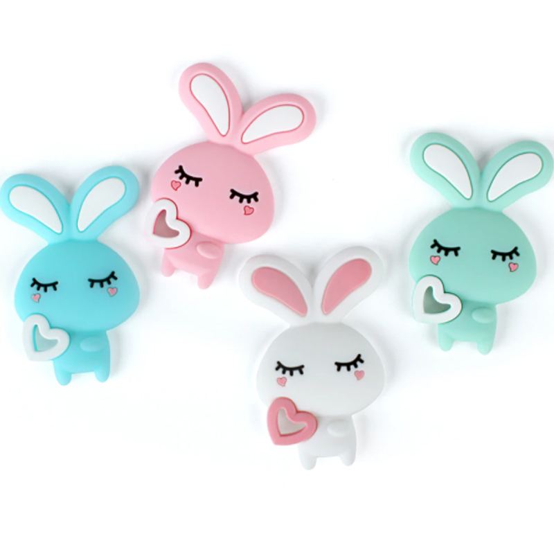 Silikonové Dětské Kousátko Bunny