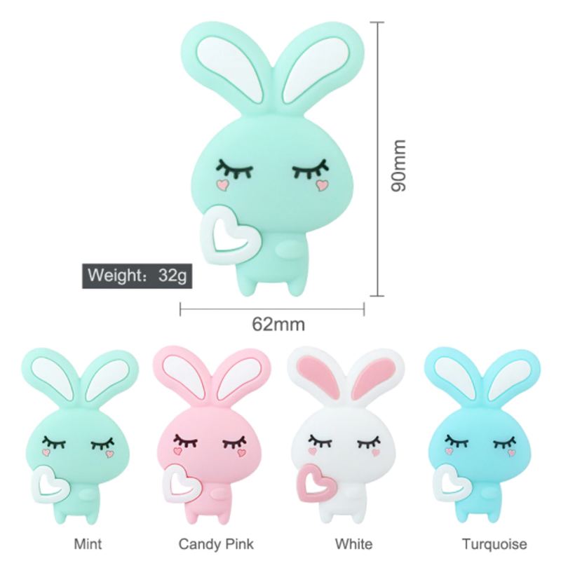 Silikonové Dětské Kousátko Bunny