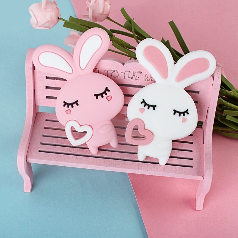 Silikonové Dětské Kousátko Bunny
