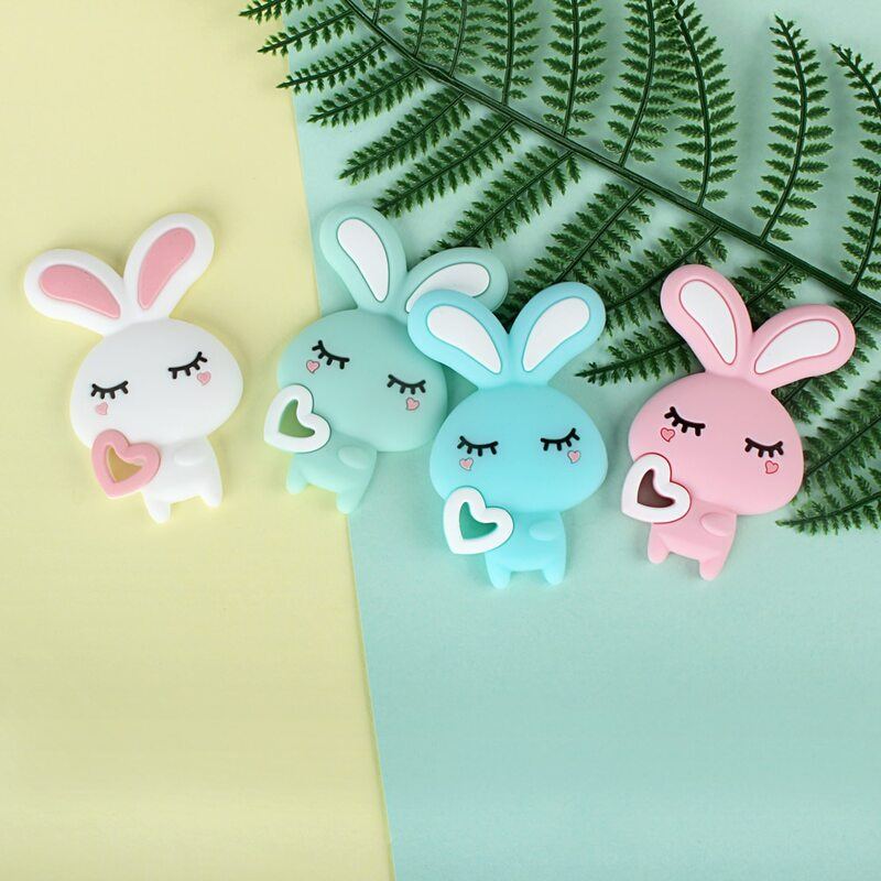 Silikonové Dětské Kousátko Bunny