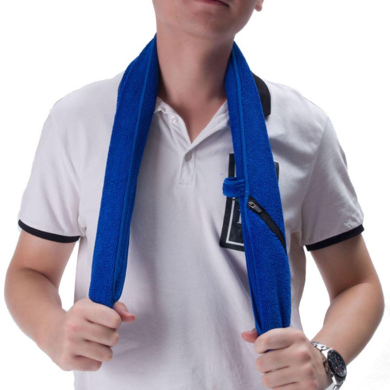 Kc-949 Taška Na Zip Koupelna Měkký Ručník Běžící Absorpční Sportovní Na Pletení Osnovy